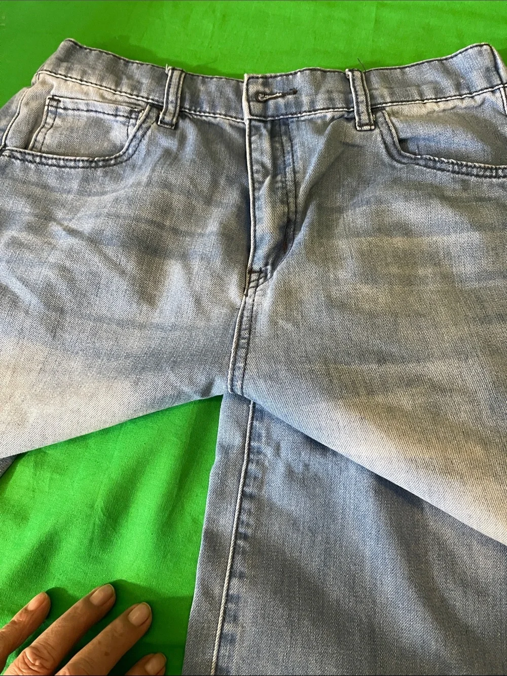 SO Men's Light Blue Relaxed Jeans